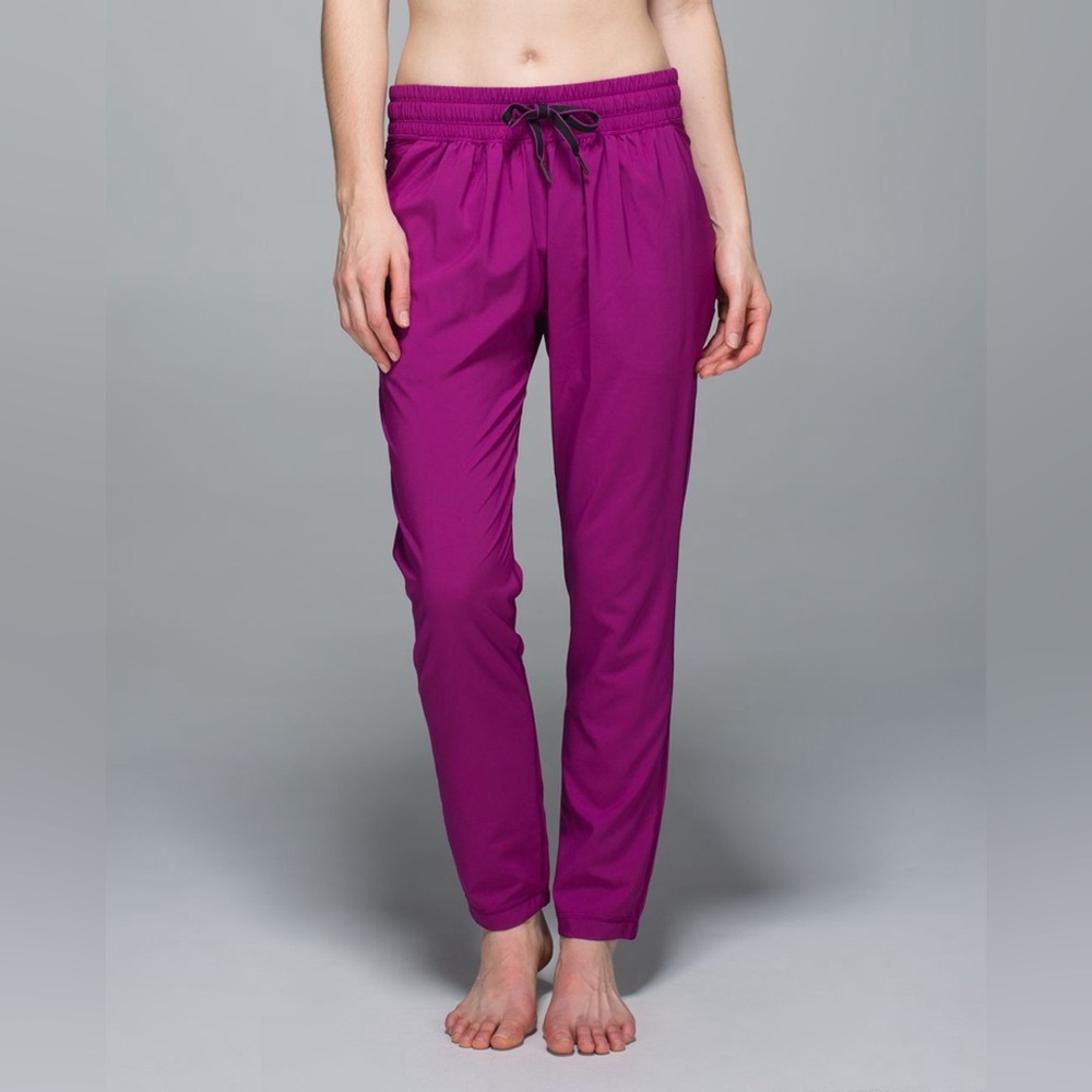 Lululemon Namaskar Pant Joggers Il Regal Plum Purple Size: 4